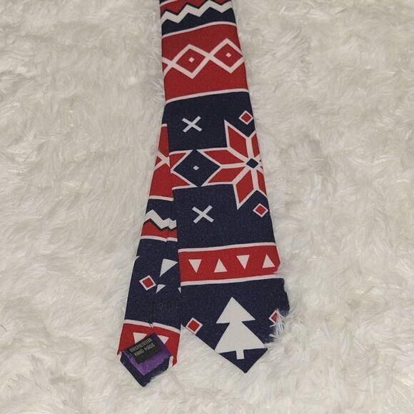 The Opposuits  Christmas Tree Snowflake Tie - Picture 1 of 4